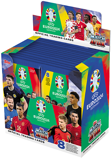 Topps Match Attax - Euro 2024 - Booster Display (Box med 36 Pakker)