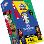 Topps Match Attax - Euro 2024 - Mega Tin (44 Kort + 4 Limited Edition)