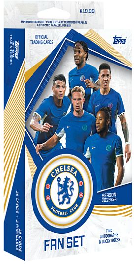 Topps Official Fan Set 2023/2024 - Chelsea FC (28 Kort)