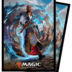 100 Lommer! Magic Core Set 2021 (M21): V2 - Teferi, Master of Time - Matte Deck Protector Sleeves - Ultra Pro #18361