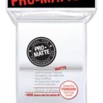 100 lommer - Ultra Pro - PRO-Matte: White (Hvid) (HÃ¸j kvalitet) - Non-Glare - Professional Sleeves #84513