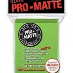 50 lommer - Ultra Pro - PRO-Matte: Lime Green (LysegrÃ¸nne) (HÃ¸j kvalitet) - Non-Glare - Professional Sleeves #84190