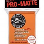 50 lommer - Ultra Pro - PRO-Matte: Orange (HÃ¸j kvalitet) - Non-Glare - Professional Sleeves #84184