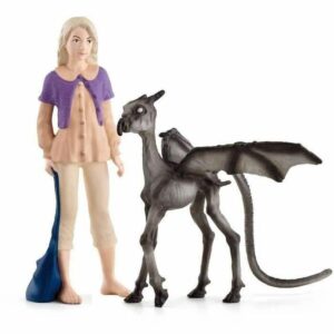 Action Figurer Schleich Luna Lovegood & Baby Thestral Moderne