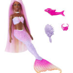 Barbie Dukke - 30 cm - Touch of Magic - Brooklyn Havfrue