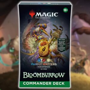 Bloomburrow - Commander [EDH] Multiplayer Magic Deck: V2 - Family Matters - 100 kort