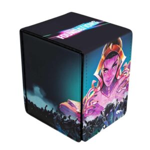 Deck Box - Magic - Alcove Flip Box (Leatherette): Magic: The Gathering Foundations - Ultra Pro #38633