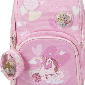 Frii Of Norway - 20-25l Skoletaske - Expand Pink Unicorn