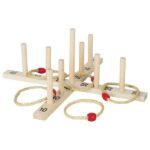 Goki Wooden Ring Toss Game