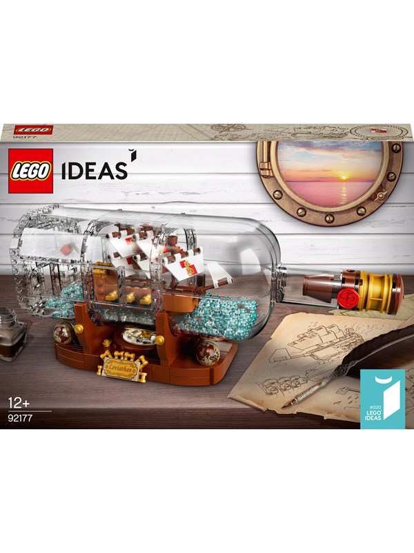 LEGO Ideas 92177 Flaskeskib