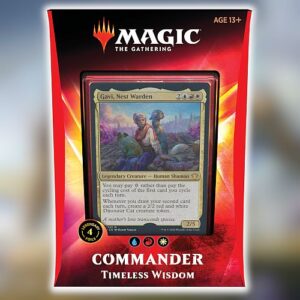 Magic Commander 2020 [EDH] (Ikoria: Lair of Behemoths) Multiplayer Deck: V4 - Timeless Wisdom (Gavi, Nest Warden) - 100 kort