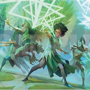 Magic SpillemÃ¥tte (Playmat) - Strixhaven: School of Mages: V5 - Quandrix Command - Ultra Pro #18625