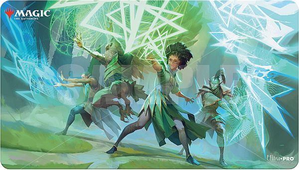 Magic SpillemÃ¥tte (Playmat) - Strixhaven: School of Mages: V5 - Quandrix Command - Ultra Pro #18625