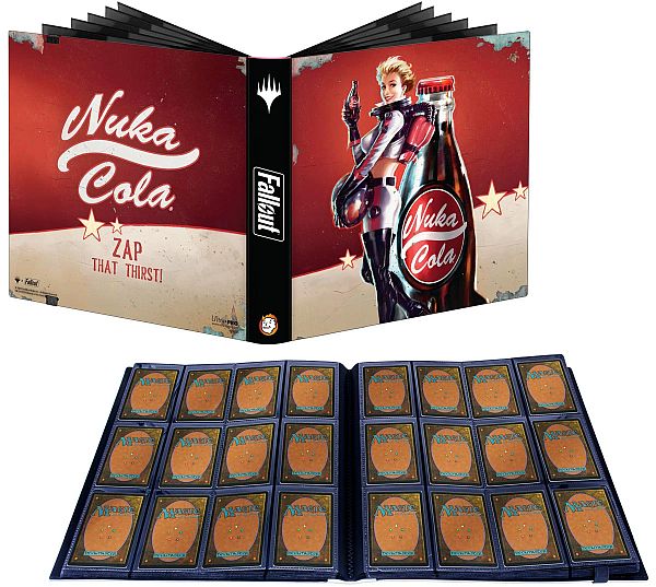 Mappe - Magic - Universes Beyond Fallout: Z - Nuka-Cola Key Art - 12-Pocket Pro-Binder 24x20 (Plads til 480 kort) Ultra Pro #38314