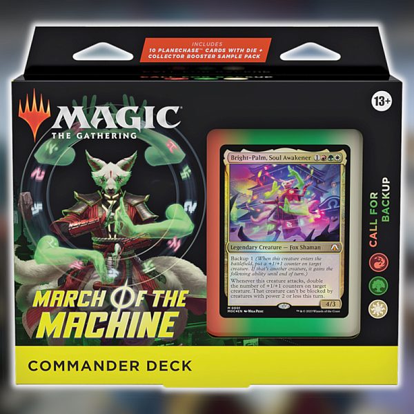 March of the Machine - Commander [EDH] Multiplayer Magic Deck: V3 - Call for Backup - 100 kort + 10 Planechase-kort