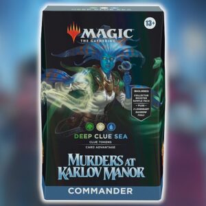 Murders at Karlov Manor - Commander [EDH] Multiplayer Magic Deck: V3 - Deep Clue Sea - 100 kort