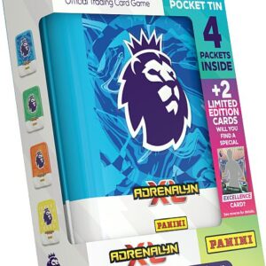 Panini Adrenalyn XL: Premier League 2023/2024 - Pocket Tin - 4 Booster Packs + 2 Limited-Kort