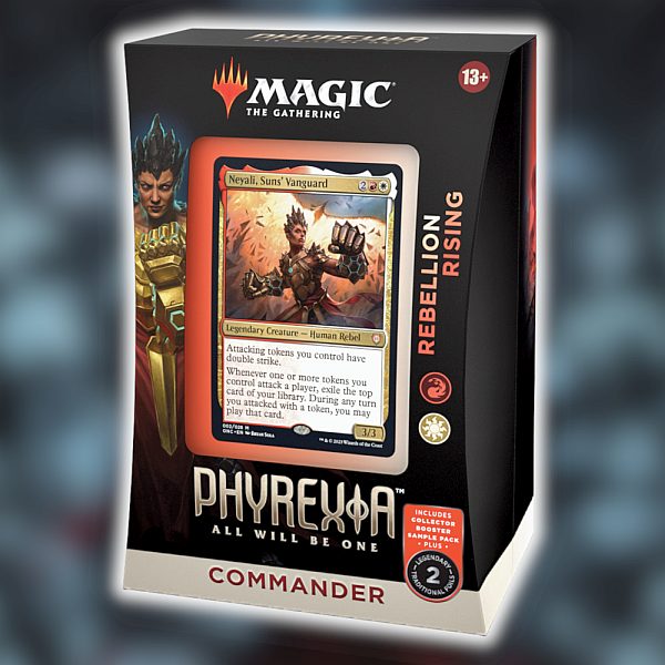 Phyrexia: All Will Be One - Commander [EDH] Multiplayer Magic Deck: Rebellion Rising - 100 kort