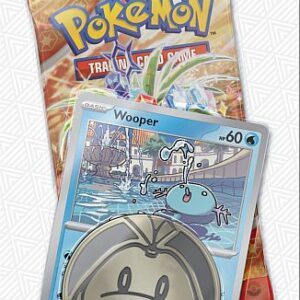 Pokemon SV08: Surging Sparks Checklane Blister: Wooper