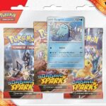 Pokemon SV08: Surging Sparks Quagsire 3-Pack Blister