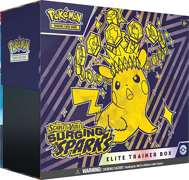 Pokemon Scarlet & Violet Surging Sparks: Elite Trainer Box