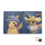 Pokemon SpillemÃ¥tte (Playmat) - PokÃ©mon Center x Van Gogh Museum: Pikachu & Eevee Inspired By Vincent's Self-Portraits