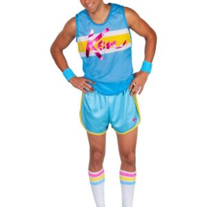 Rubies Barbie Movie Kostume - Fitness Ken (One size)