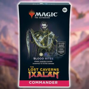 The Lost Caverns of Ixalan - Commander [EDH] Multiplayer Magic Deck: V2 - Blood Rites - 100 kort