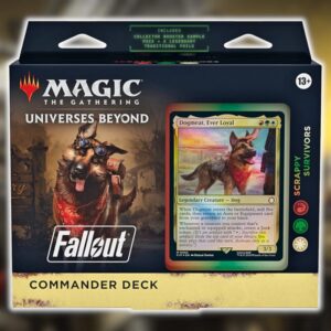 Universes Beyond: Fallout - Commander [EDH] Multiplayer Magic Deck: V2 - Scrappy Survivors - 100 kort