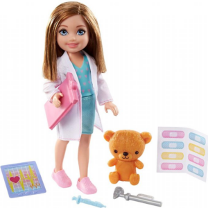 Barbie Chelsea Doktor dukke