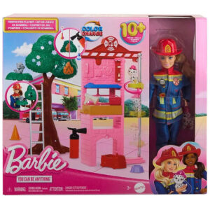 Barbie Dukke - 30 cm - Career Fire Fighter Playset