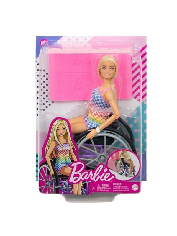 Barbie Fashionista Wheelchair Checkers