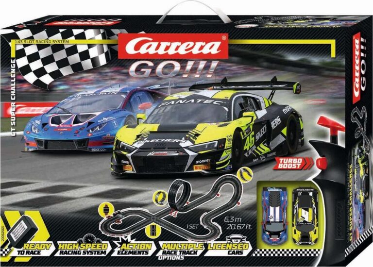 Carrera - Go - Gt Super Challenge Racerbane Sæt - 1:43 - 62563