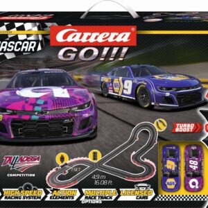 Carrera - Go - Racerbane Sæt - Nascar Talladega - 1:43 - 62582