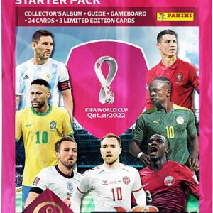 FIFA World Cup 2022 Qatar Nordic Edition - StartersÃ¦t - Mappe, Spilleplade, Guide, 3 Limited-kort & 3 Boosters