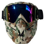 Full face maske til Gel blaster, Camo