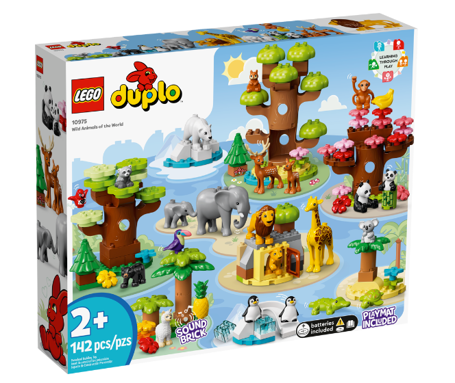 LEGO Duplo Verdens Vilde Dyr - Lego Duplo - Legekammeraten.dk