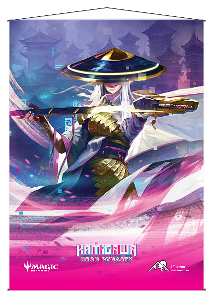 Magic: The Gathering Wall Scroll (Plakat) - Kamigawa: Neon Dynasty - The Wanderer Key Art - Ultra Pro #19294