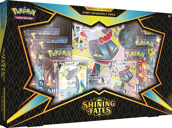 Pokemon Shining Fates: Shiny Dragapult VMAX Box