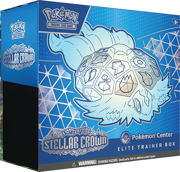 Pokemon Stellar Crown Pokemon Center Elite Trainer Box