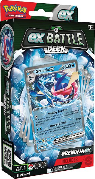 Pokemon ex Battle Deck: Greninja ex (2023)