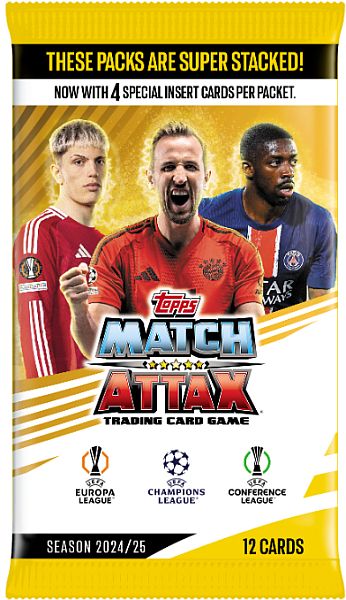 Topps Match Attax - Match Attax 2024/2025: UEFA Champions League - Booster Pack