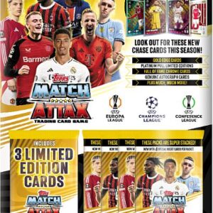 Topps Match Attax - Match Attax 2024/2025: UEFA Champions League - Mega Multipack (Boosters + Limited Edition)