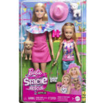 Barbie Dukkesæt - 30 cm - Stacie og Barbie m. Hunde