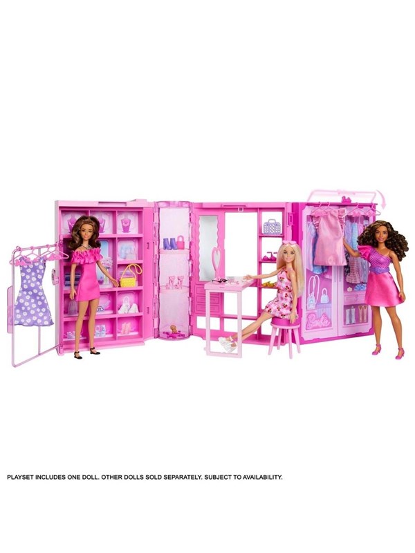 Barbie Fashion Fun Dream Closet m Dukke