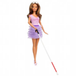 Barbie Fashionista Lavender Dukke