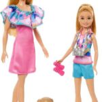 Barbie - Stacie & Barbie Doll Set With 2 Pets (hrm09)