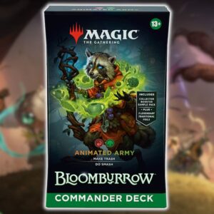 Bloomburrow - Commander [EDH] Multiplayer Magic Deck: V1 - Animated Army - 100 kort