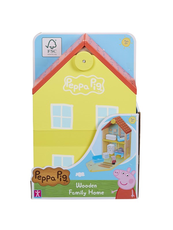 Boti Wooden Dollhouse Peppa Pig with Accessories