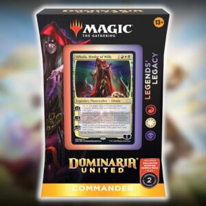 Dominaria United - Commander [EDH] Multiplayer Magic Deck: Legends' Legacy - 100 kort